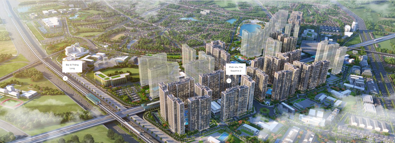 Phân Khu Sapphire 2 - Vinhomes SMart City