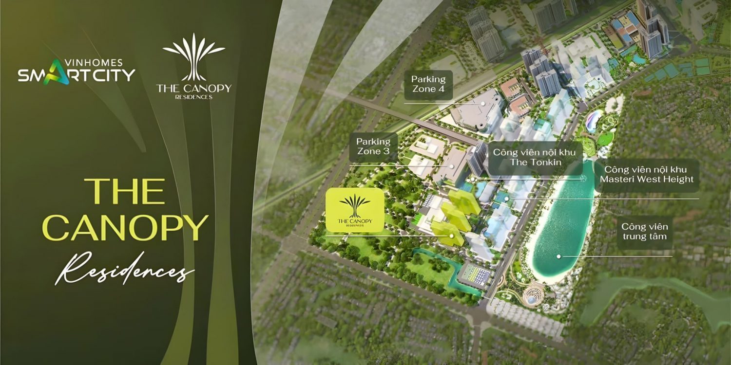 Phân khu the Canopy Residences Vinhomes Smart City Phân khu the Canopy Residences-vinhomes Smart City