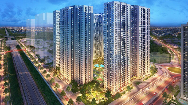 Phối cảnh phân khu the Miami Vinhomes Smart City