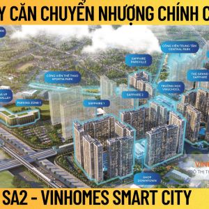 Qũy Căn Chuyển Nhượng Chính Chủ SA2 - VInhomes smart city