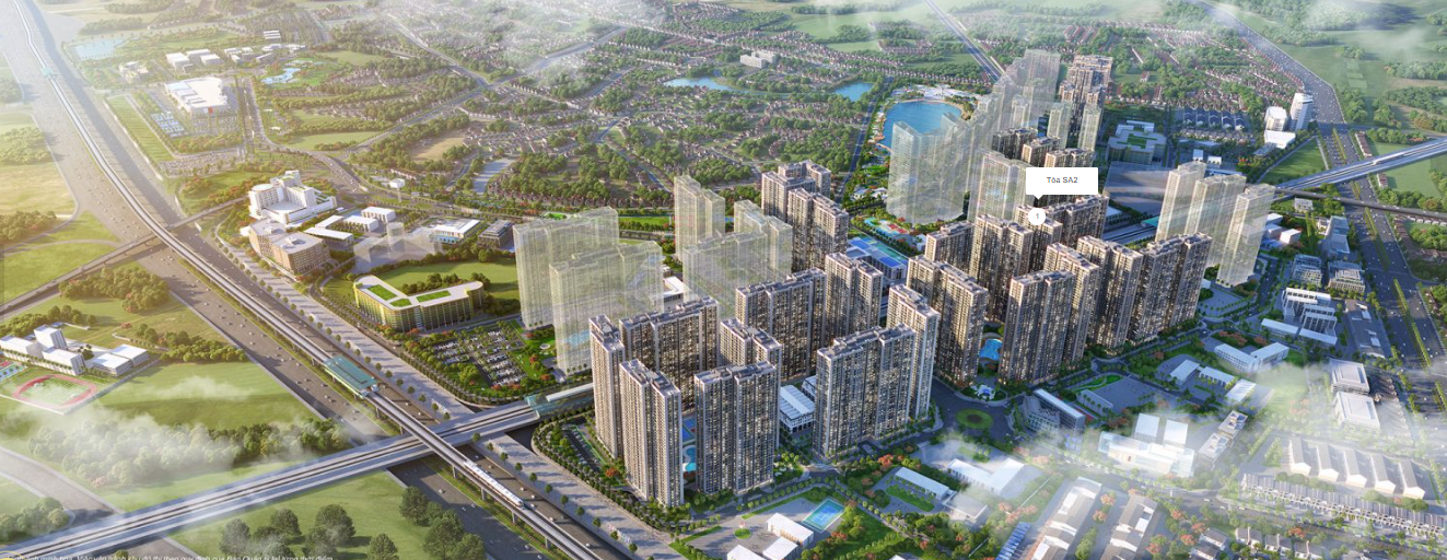 Vị Trí SA2 Vinhomes SMart City