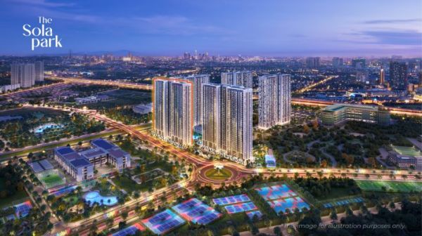 Tòa G2 – The Aqua dự án The Sola Park
