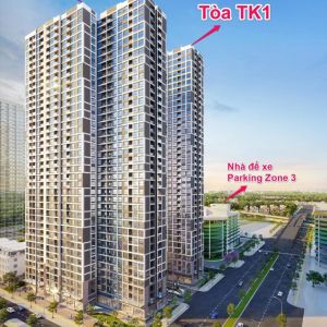 Tòa TK2 Phân Khu The Tonkin Vinhomes Smart City